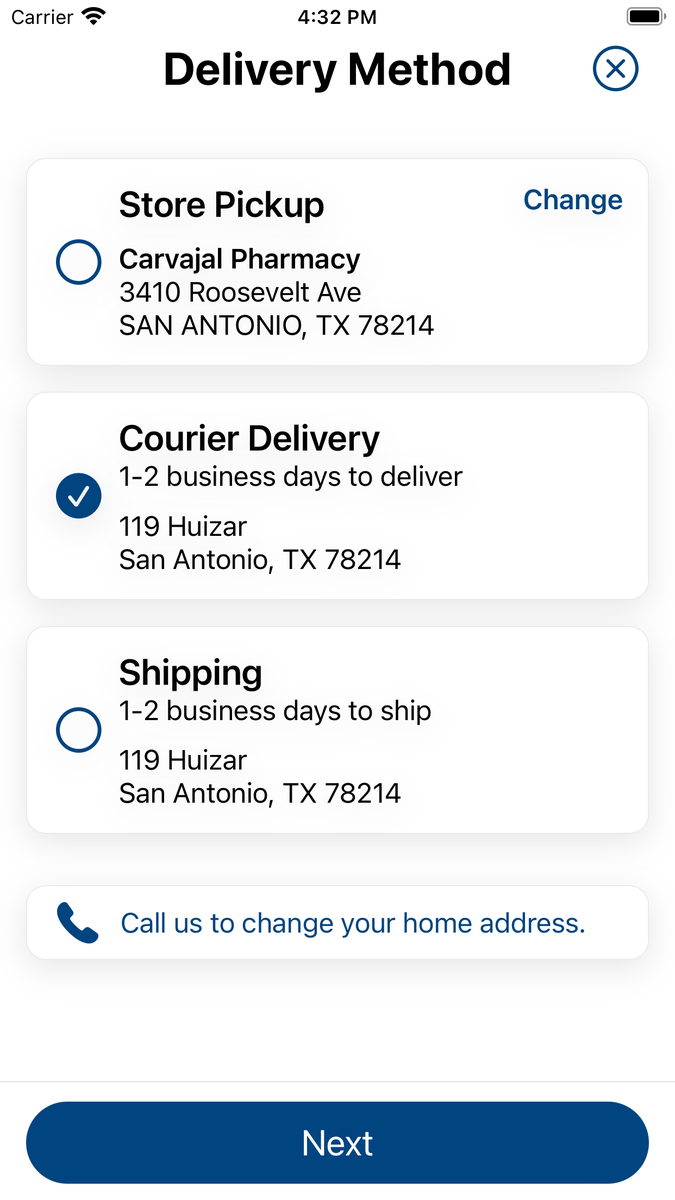 Delivery Method