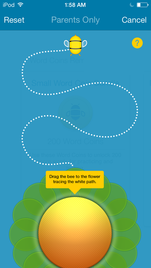 UI for parents to be able to pay for coin.